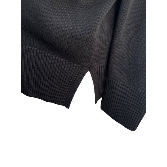 GAP Large Tall Black Cotton Sweater - Picture 10 of 11